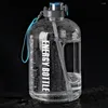 Vattenflaskor 2.5L Drinking Kettle Praktisk BPA Gratis kanna Camping Picknick Portable Straw Bottle Hushållsmaterial