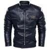 Abrigos de zanjas para hombres Otoño e invierno Felpa Pu de gran tamaño Motocicleta Chaqueta deportiva de negocios Chaqueta de alta calidad Slim Punk Coat 230822