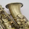 Retro Classic Mark VI Original Structure Upgrade Double Rib Alto Saxophone Antique Copper Frosted Craft Professional Sax