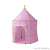 Toy Tents Kids Tent Indoor Outdoor Play House Portable Castle Baby Play Girl Tent For Children Birthday Toys Christmas Gift R230830