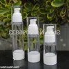 30ml 흰색 에어로스 병, 플라스틱 진공 병 로션 노즐, 30g 화장품 에센스 포장 35pcs/lot inxjv