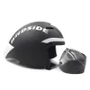 Casques de cyclisme TT casque de cyclisme lentille lunettes Triathlon Tri Aero route casque de vélo contre la montre course casque de vélo hommes Casco Ciclismo accessoires 230821