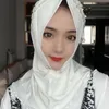 Ropa étnica Verano Sweety ITY Tela Musulmana Mujeres Perlas Decoración Suave Instant Hijab