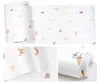 Wallpapers Cartoon Cute Animal World Non-Woven Wallpaper Pink Princess Room Boy Bedroom Girl Children'S Paradise Wall Sticker