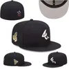 Moda dla dorosłych dopasowane czapki projektant rozmiar kapelusz snapbacki kulki mężczyźni Regulowane czapki piłkarskie koszykówki sportowe hafty zamknięte słoneczne czapki flex dzianina czapka 7-8