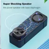 Högtalare Portable Bluetooth TWS Wireless Outdoor Speaker med 3D Stereo Subwoofer Inbyggd 2000 MAH Batteri FM RadiosG230524 L230822