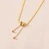 Chains Gold Sliver Color Necklace Jewelry Butterfly Heart Pendent Necklaces Women Fashion Tassels Stainless Steel Clavicalis