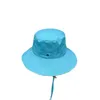 Fashion Bucket Hat Designer Wide Brim Hats Personnage Caps à cordon pour femme 6 couleurs de haute qualité339t