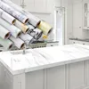 Väggklistermärken 40x100 cm kök vattentät värtät marmor självlim tapet vinyl film dekoration papper dekorativ 230822