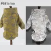 Vêtements pour chiens Miflame Pet Parent-enfant Camouflage Manteau coupe-vent réfléchissant et propriétaire Tenues assorties Alaskan Outdoor Grands chiens Vêtements