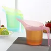 Outils de mesure 1 pièce 3 couleurs couleur bonbon, tasse à longue bouche fraîche, jolis Gadgets de cuisine quotidiens avec échelle de boisson JH 0730