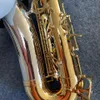 High-End Original O37 en-till-en-strukturmodell Drop E-Tune Professional Alto Saxophone White Copper Tube Body Gold-Plated Sax