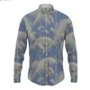 Camicie casual da uomo divertente camicia hawaiana stampa 3d top maniche lunghe fashion botton stile cardigan grande primavera e uccello animale autunnale 230822