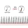 Valse wimpers natuhana am vorm premade make -up individuele wimpers cluster spikes lash pieky fluffy 230821