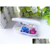 Storage Boxes Bins Compartment Travel Pill Box Organizer Tablet Medicine Dispenser Holder Health Care Tool Za4484 Drop Delivery Home Dhzni