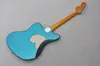 6 strängar Relic Metal Blue Electric Guitar med 22 frets posenträ fretboard anpassningsbara