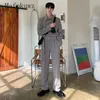 Herren Tracksuits Jacke Set Frühling Herbst Casual Koreanische Version 2023 Jugendtrend Lose entspannter leichter reifen Stil fortgeschrittener eleganter Mantel