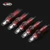 Tattoo Needles CNC 20PCS Red Tattoo Needl Cartridg Disposable Round Liner SyringeTattoo Needl For Tattoos Machines RL RM 03MM 230821