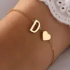 26 Engelse alfabetarmbanden hartletterketen Initiële naam armband voor vrouwen sieraden geschenk