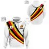 Herrtröjor tröjor plstar kosmos 3dprint est uganda flagga country culture art unik streetwear harajuku pullover unisex hoodies/sweatshirt/zip 5 230822