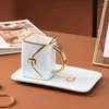 Mugs Bag Shaped Dessert Ceramic Cup Plate Creative Gold Handväska Styling Mugg Milk Tea Juice Water Drinkware Desktop Decor Coffee