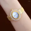 Montres-bracelets Sdotter montre pour femme BS Bee Sister dames montres or argent maille ceinture étanche strass femmes Fr