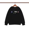 Balmaa Gradient printed classic sweater designer hoodie loose casual long sleeved top pure cotton street hooded sweater