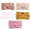 Accessori per capelli 5pcslot Stampa per capelli Bow Girl Girl Abdollo Cavo Turbano in nylon per bambini Bornomina per bambini Accessori per capelli 230821 230821