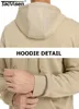 Herren Hoodies Sweatshirts Tacvasen große Taschen Fleece Futter Herren Kapuzenmäntel Full Reißverschluss Casual Hoodie Jackets Athlet Laufen Wandersportwear 230821