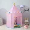 Toy Tents Kids Tent Indoor Outdoor Play House Portable Castle Baby Play Girl Tent For Children Birthday Toys Christmas Gift R230830