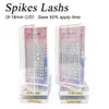 Valse wimpers 120fans Premade Spikes Lashes I vorm Tary Fluffy Individual 818mm alle maat wimperleverancier 230821