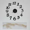 Zegary ścienne Numer projektu Merdern Numer DIY Zegar Cichy kwarc do dekoracji domowego biura akrylowego czarne święta Bożego Narodzenia