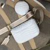Luxusdesigner Leder Frau Bag Handtasche Umhängetaschen Geldbörse mit Beutel hoher Qualität kostenloser Versand