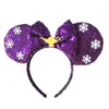 Accessori per capelli Halloween Pumpkin Mouse Ear Baschetto Girls Seques