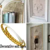 Wall Stickers 1M PVC decorative soft line wallpaper edge strip background wall molding Room bathroom lines Furniture 230822