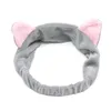 Other Bath Toilet Supplies Face Wash Headband For Ladies Plush Flannel Three-Nsional Makeup Antlers Cat Ears Headwear Party Gifts Dhxge