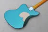 6 strängar Relic Metal Blue Electric Guitar med 22 frets posenträ fretboard anpassningsbara