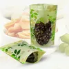 Storage Bags Green Printing Lovely Plastic Bag Food Packaging Zipper Snacks Wholesale Lz0708 Drop Delivery Home Garden Housekee Organi Dhfxs