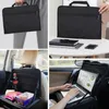 Capas de volante Comer mesa de mesa Organizador de carros ajustável 3 em 1 bolsa de escritório portátil para van de caminhão