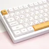 Keyboards XDA PBT Keycaps 132 Keys Japanese Set Dye Sub Honey Milk For Gaming Mechanical Keyboard 616887104108 Anne Pro 2 RK68 230821