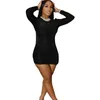 Casual Dresses 2023 Elegant Luxury Designer Mini Velvet Dress Women Party Fashion O Neck Long Sleeve Slim Bodycon Vestidos