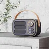 Speakers Speaker Portable Retro Hands-free Call Long Battery Life Creative Gift Loudspeaker Mini Type-c Charging Wireless R230621 L230822