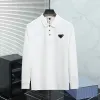 Polos Proces Designers Polo T Shirt TEE TEE JACKI Modne Man Kurtka Wysokiej klasy długi rękaw Tshirts Bluza Mężczyzn Mężczyzn Women's Sportsła Rozmiar 3xl 4X
