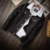 Men's Jackets Wholesale Plus Size S-6XL Trendy Warm Fleece Thick Denim Jacket 2023 Winter Fashion Mens Jean Coat Outwear Male Cowboy