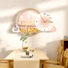 Orologi da parete orologio grande decorazione per la casa tavolo digitale di lusso soggiorno decorazioni ornamenti per orologio a led moderno 3d