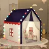 おもちゃのテント大子供おもちゃテント折りたたん子テントベイビープレイハウスおもちゃピンクキャッスルチャイルドルーム装飾ギフトR230830