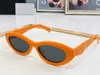 新しいファッション楕円形のサングラス女性デザインフレーム小さな楕円アイウェアの男性Oculos de Sol