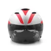 Casques de cyclisme TT casque de cyclisme lentille lunettes Triathlon Tri Aero route casque de vélo contre la montre course casque de vélo hommes Casco Ciclismo accessoires 230821