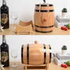 Mini Oak Barrel Wood Wine Beer Brewing Equipment Keg Home Brew Tap Dispenser för Rum Pot Whisky
