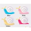 Party Favor Night Light Lampe décorative Lampe Chambre Enfants Enfants Bébé USB Batterie LED Escargot Slee Toilette Za2541 Drop Livraison Accueil G Dhkl1